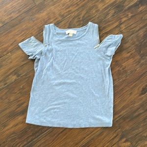 Michael Kors Cold Shoulder Top
